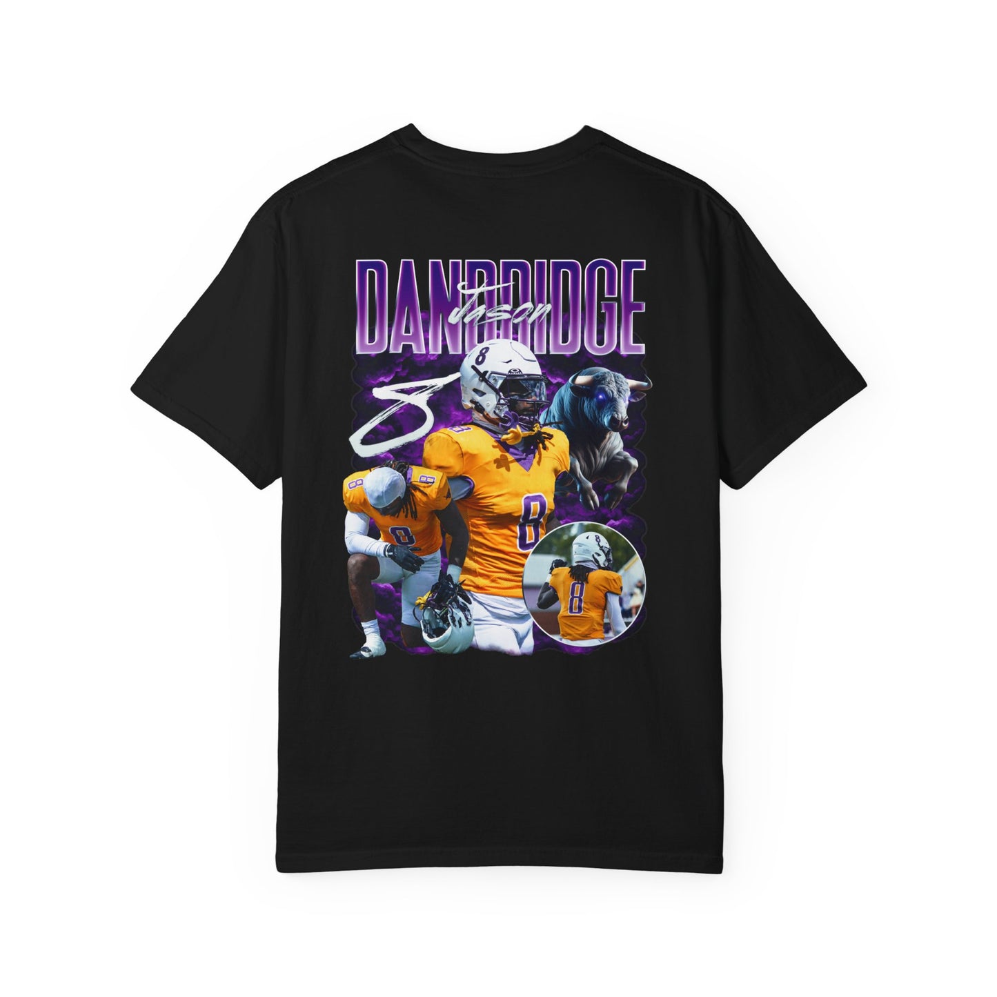Jason Dandridge Logo Front & Back Premium Tee