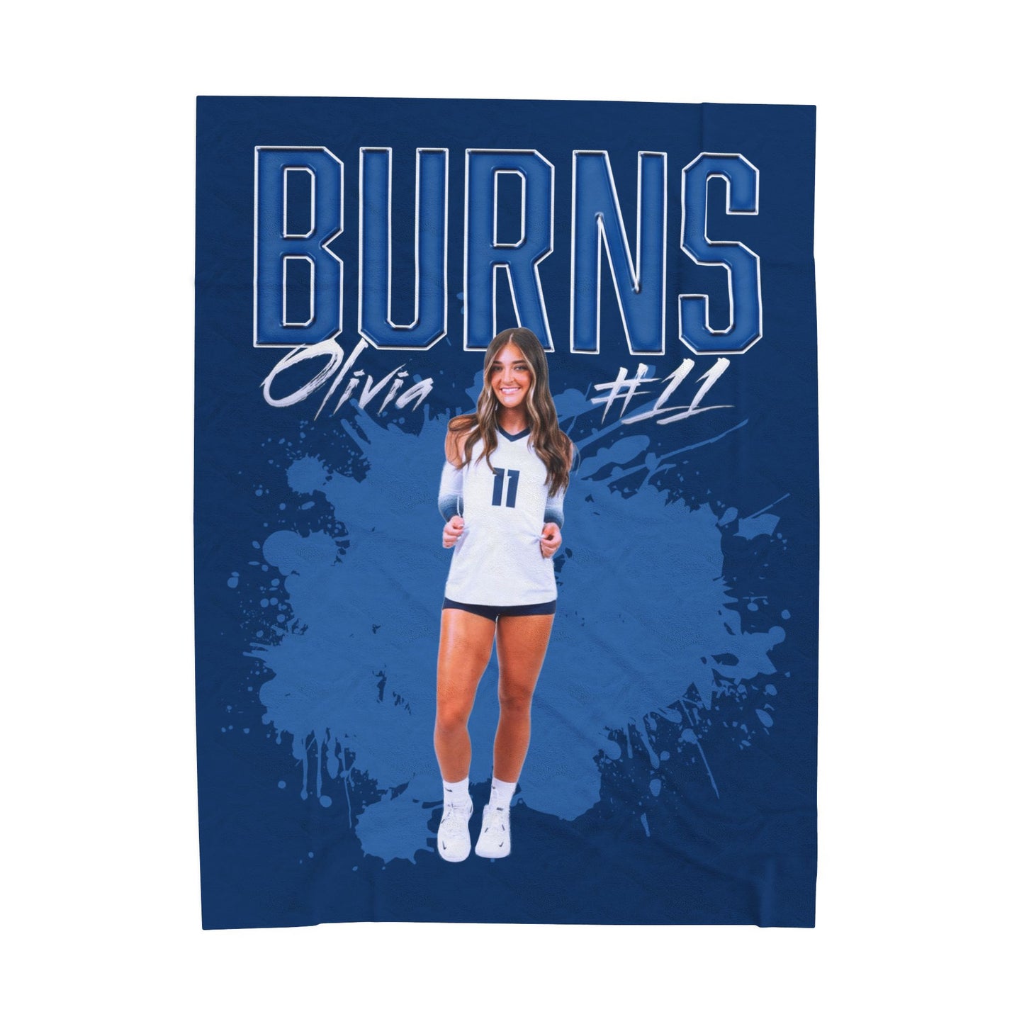 Olivia Burns 60"-80" Plush Blanket