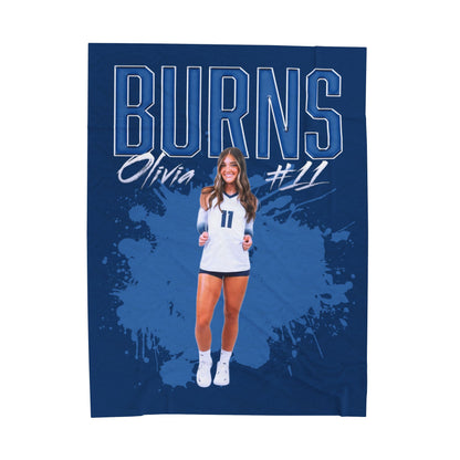 Olivia Burns 60"-80" Plush Blanket
