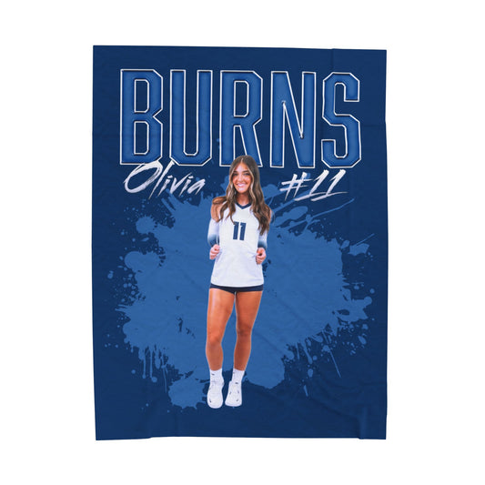 Olivia Burns 60"-80" Plush Blanket