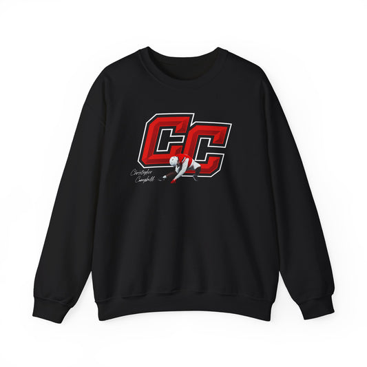 Christopher Campbell Featured Logo Crewneck Sweatshirt
