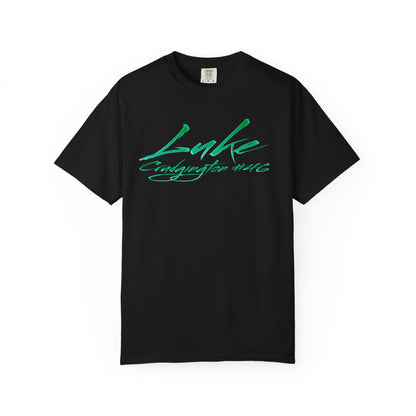 Luke Crudgington Cursive Name & Number Premium Tee