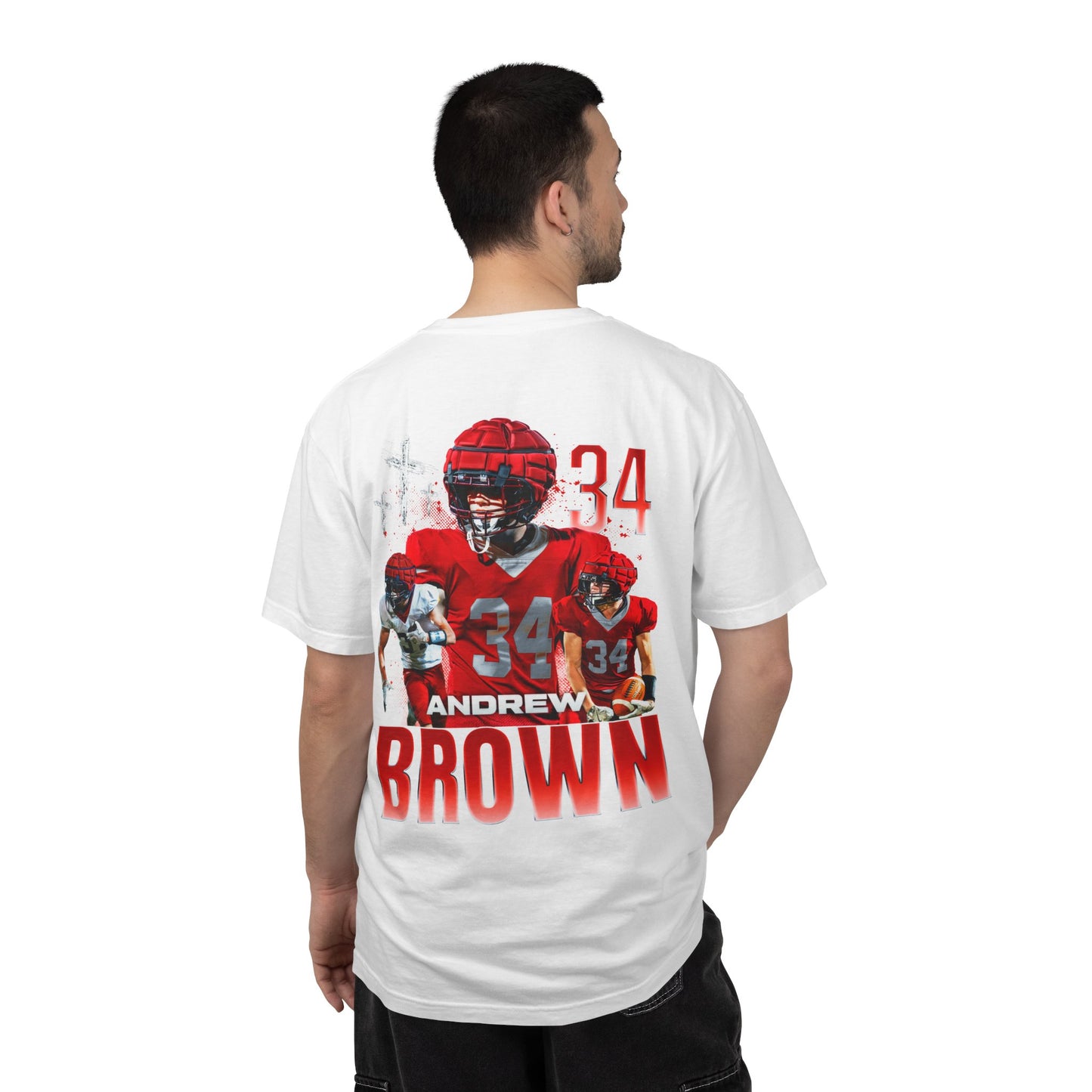 Andrew Brown Logo Front & Back Premium Tee