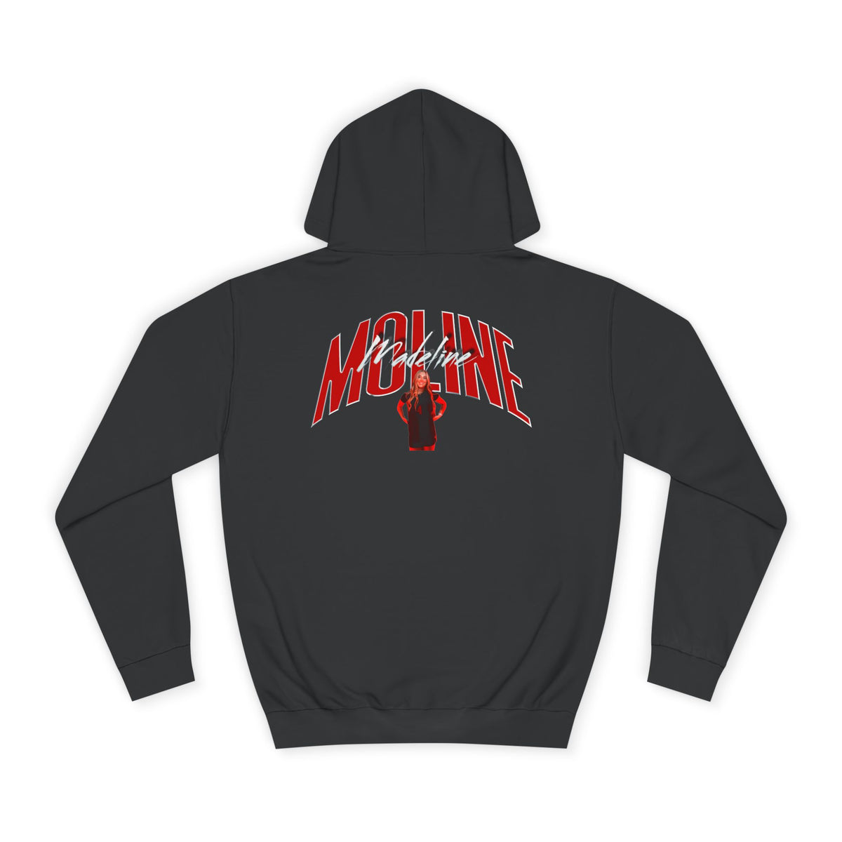 Madeline Moline Curved Combo Colored Premium Hoodie