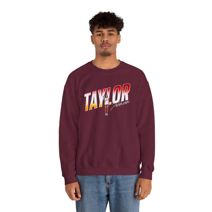 Taylor Johnson Cursive Combo Crewneck Sweatshirt