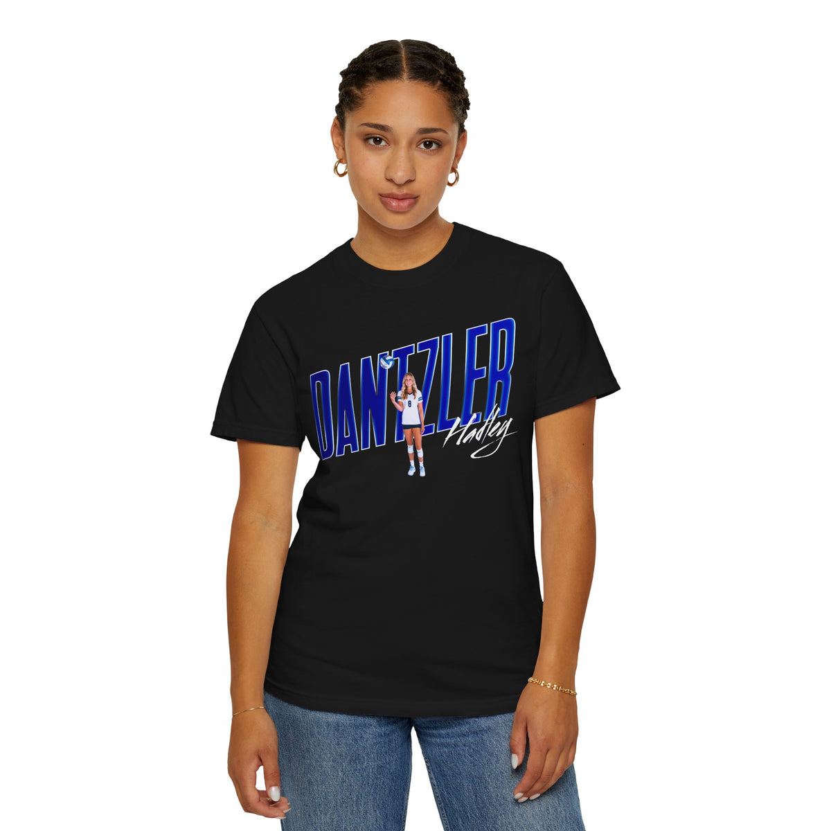 Hadley Dantzler Cursive Combo Colored Premium Tee