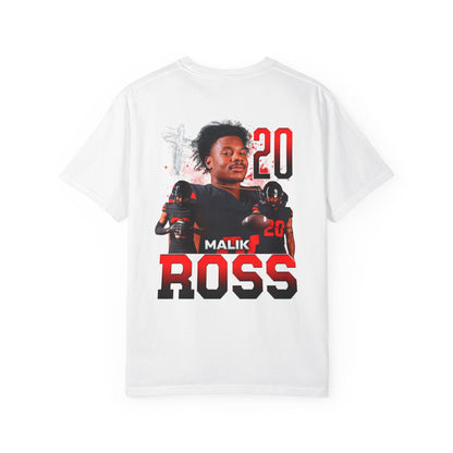 Malik Ross Logo Front & Back Premium Tee