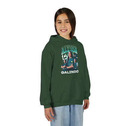 Alyssa Galindo First Name Highlight Kids Hoodie