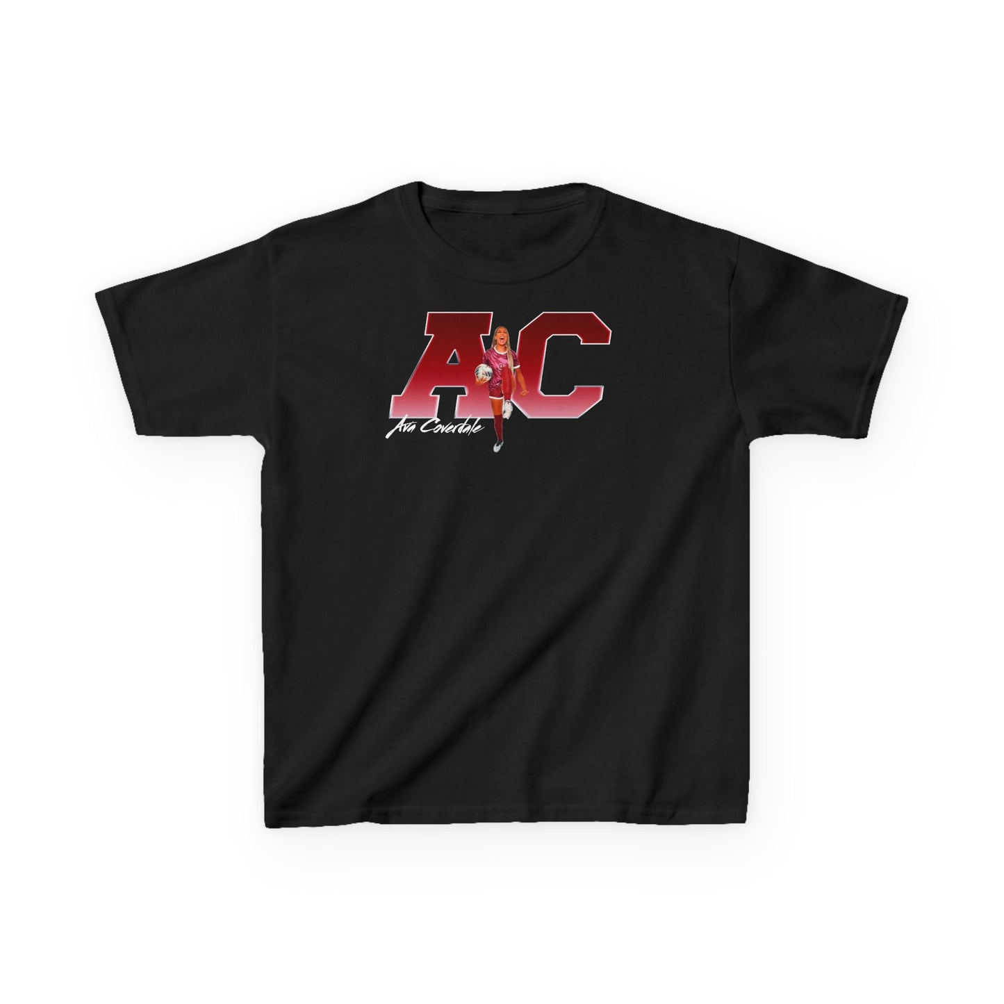 Ava Coverdale Big Initals Kids Tee