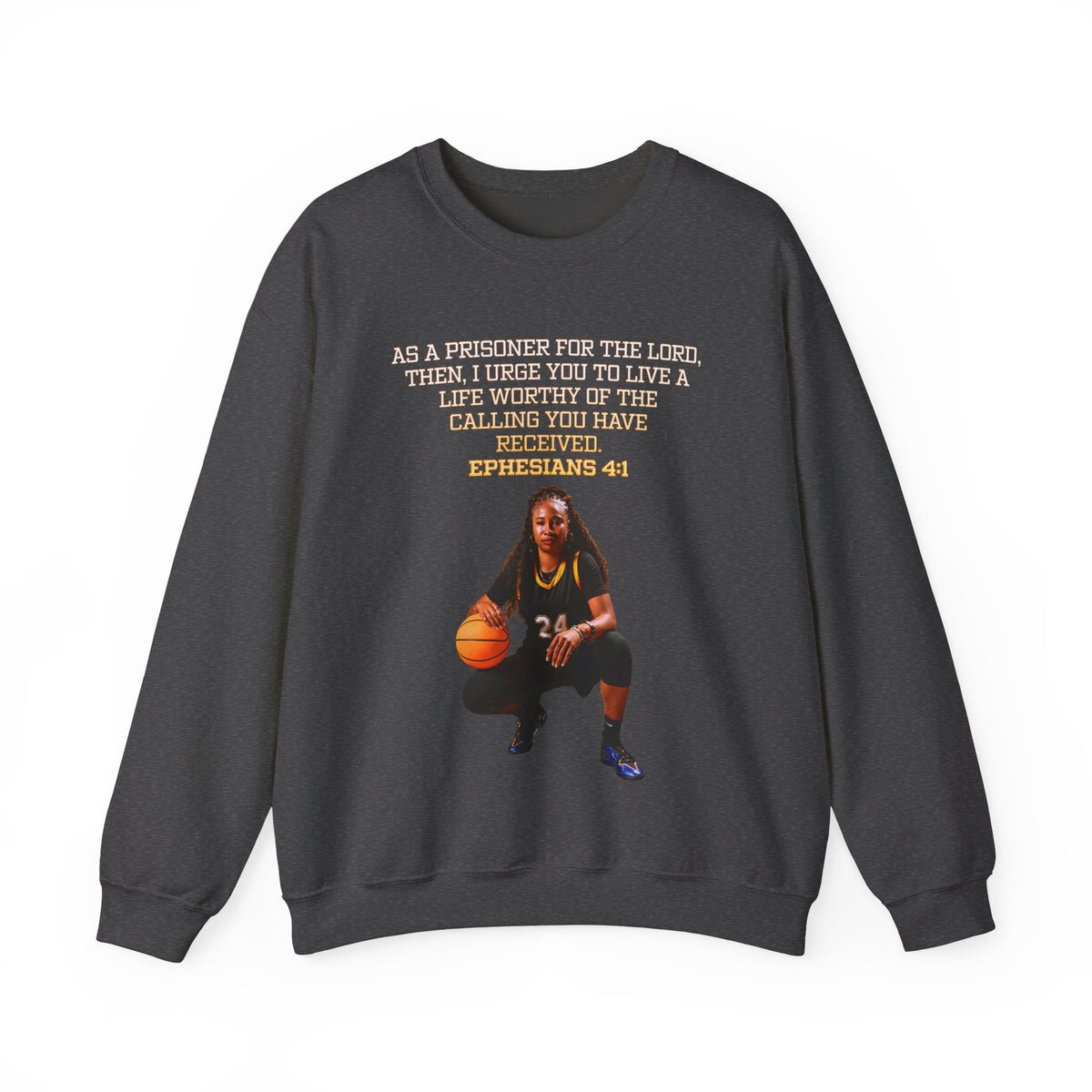 Daisia Mitchell Athlete Quote Crewneck Sweatshirt