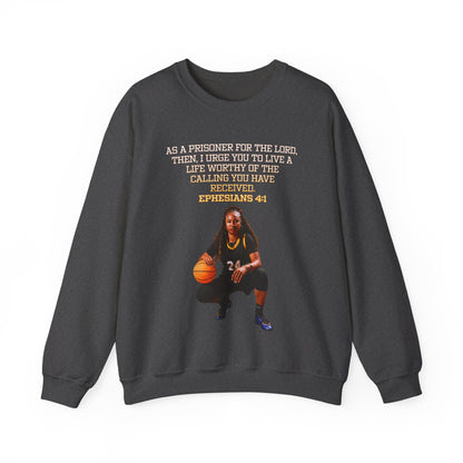 Daisia Mitchell Athlete Quote Crewneck Sweatshirt