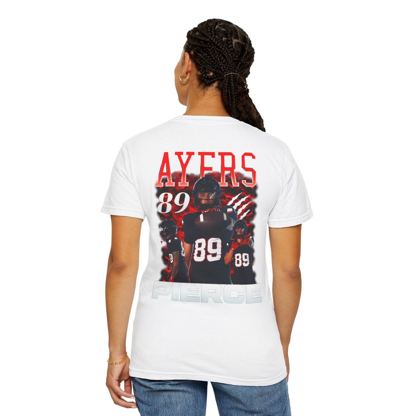 Pierce Ayers Logo Front & Back Premium Tee