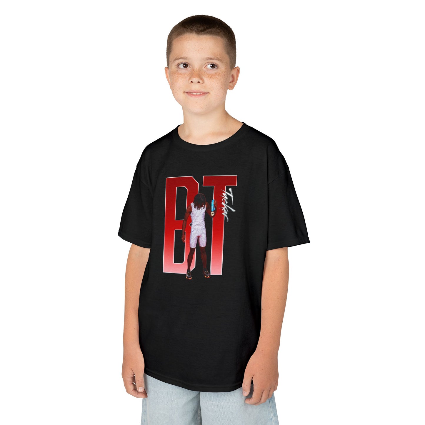 Bryce Tucker Player Icon Initials Kids Tee