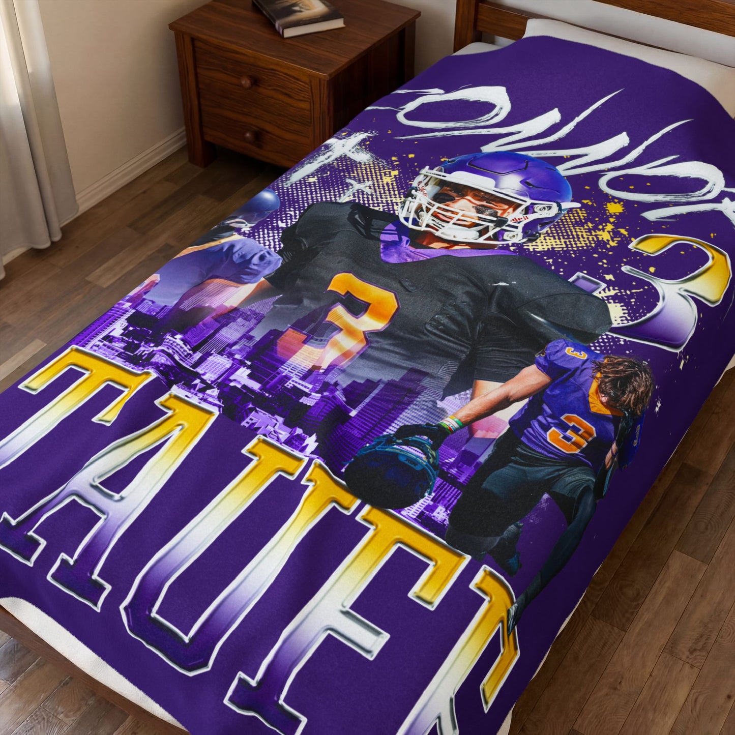 Connor Stauff 60"-80" Plush Blanket