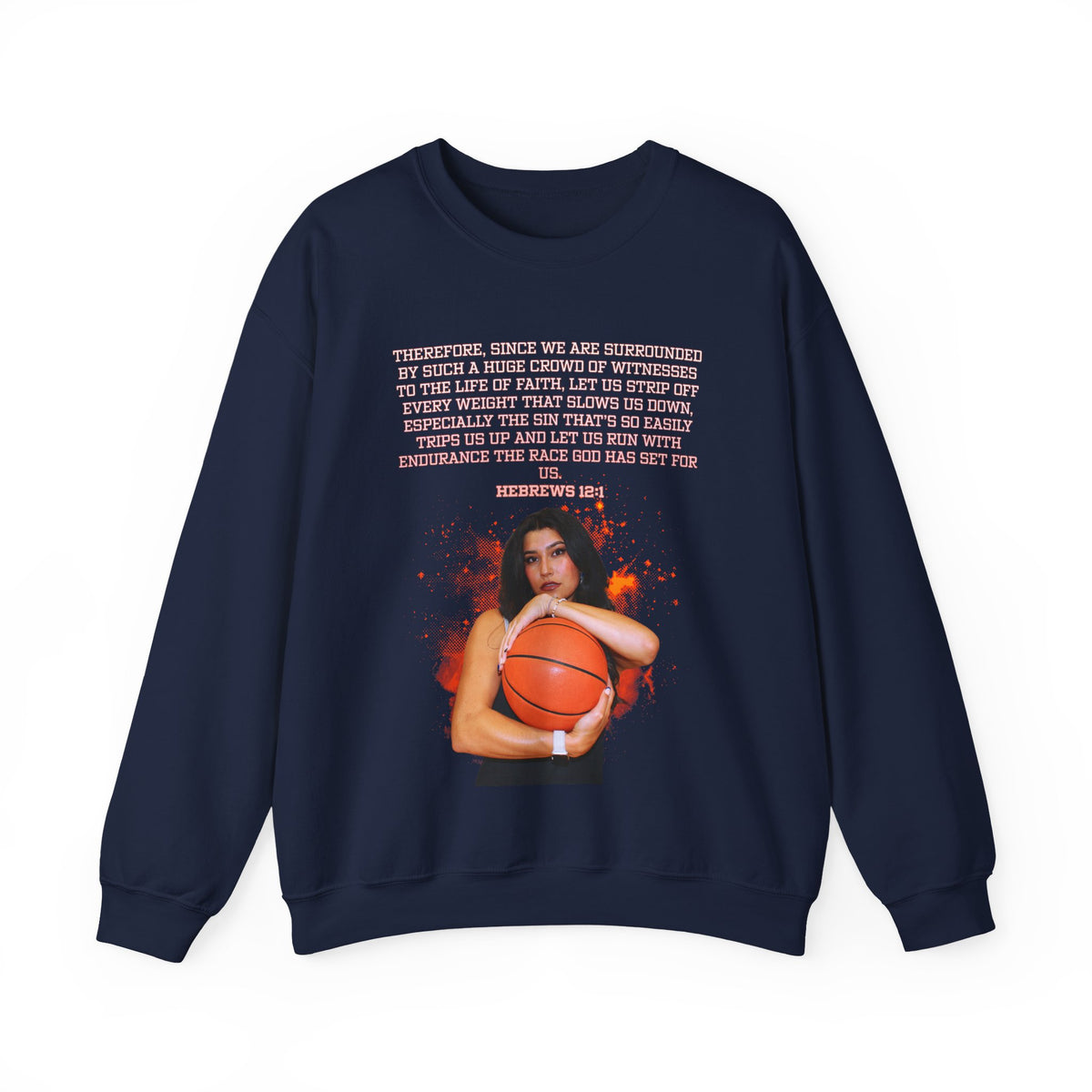 Mistidawn Roybal Athlete Quote Crewneck Sweatshirt
