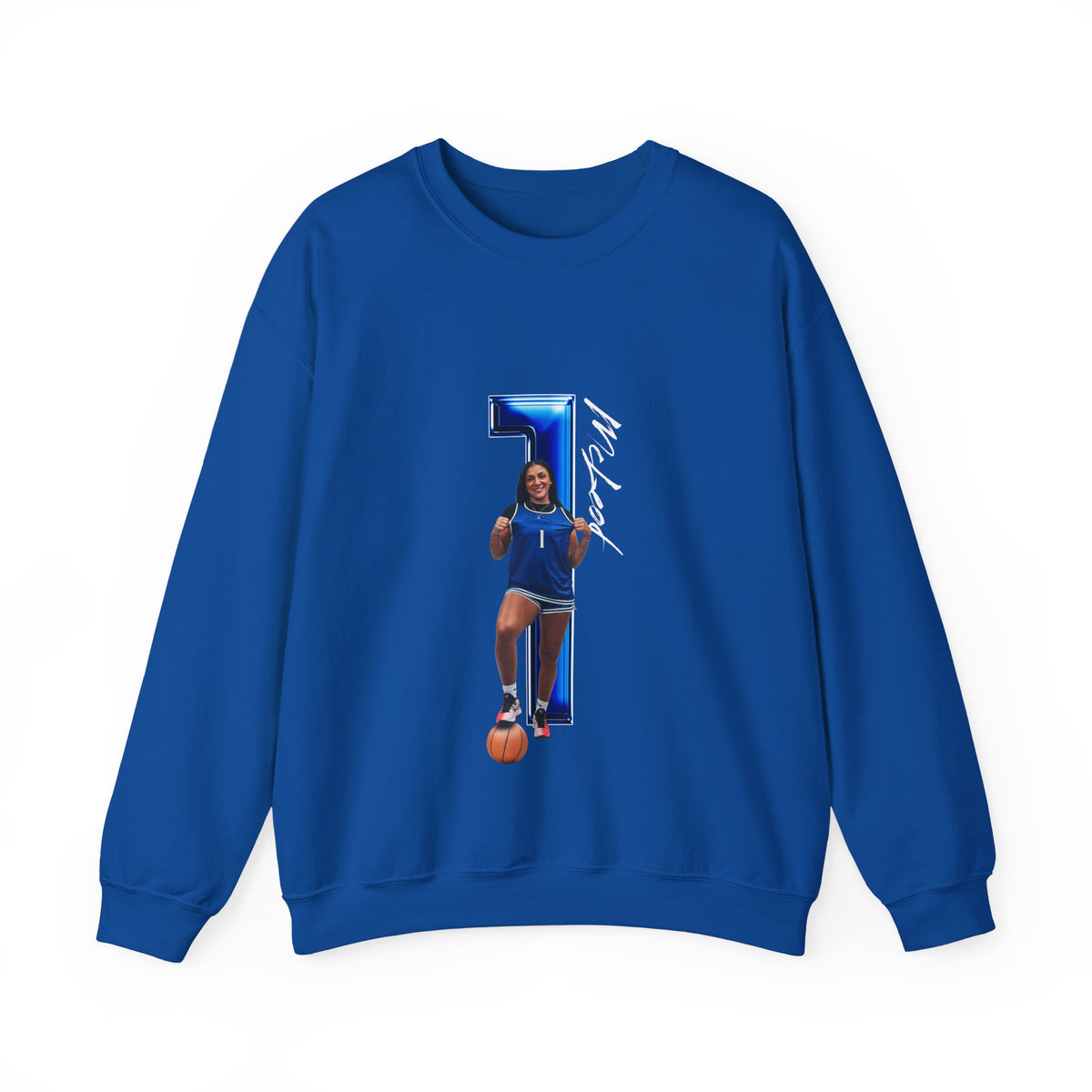 Amya McLeod Player Icon Number Crewneck Sweatshirt