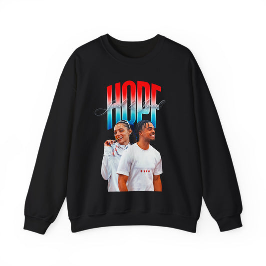 Jaiah & Isaiah Hopf Athlete Glory Crewneck Sweatshirt