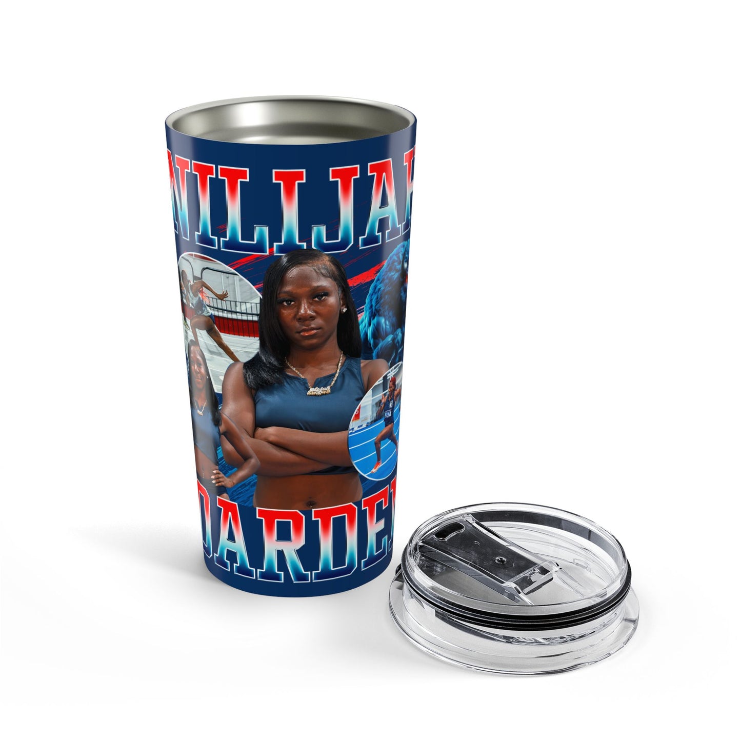 Nilijah Darden Colored & White Combo 20oz Tumbler