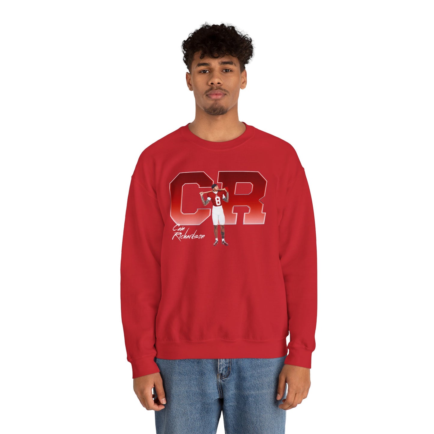 Cam Richardson Big Initials Crewneck Sweatshirt