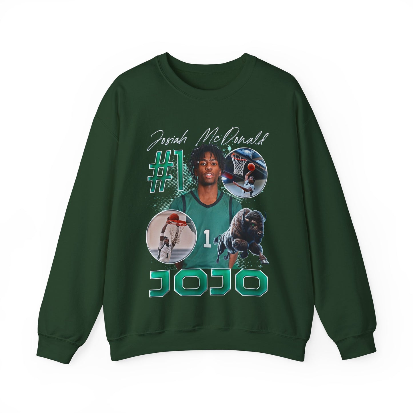 Josiah McDonald Lightning Storm Crewneck Sweatshirt