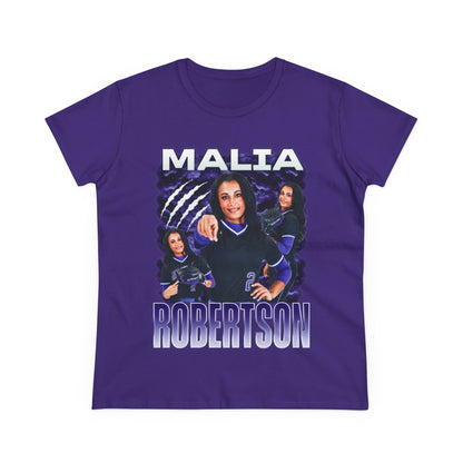 Malia Robertson White & Combo Colored Women's Tee