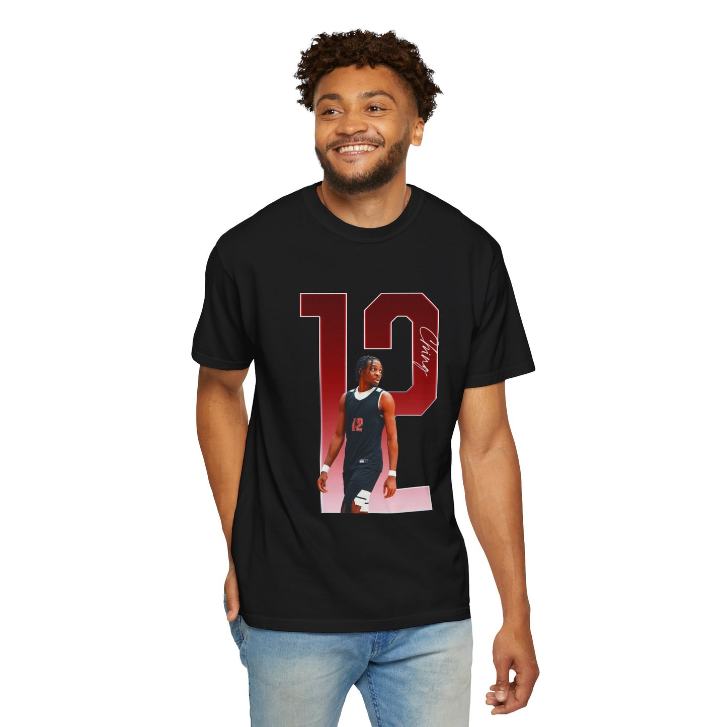Woody Ching Player Icon Number Premium Tee