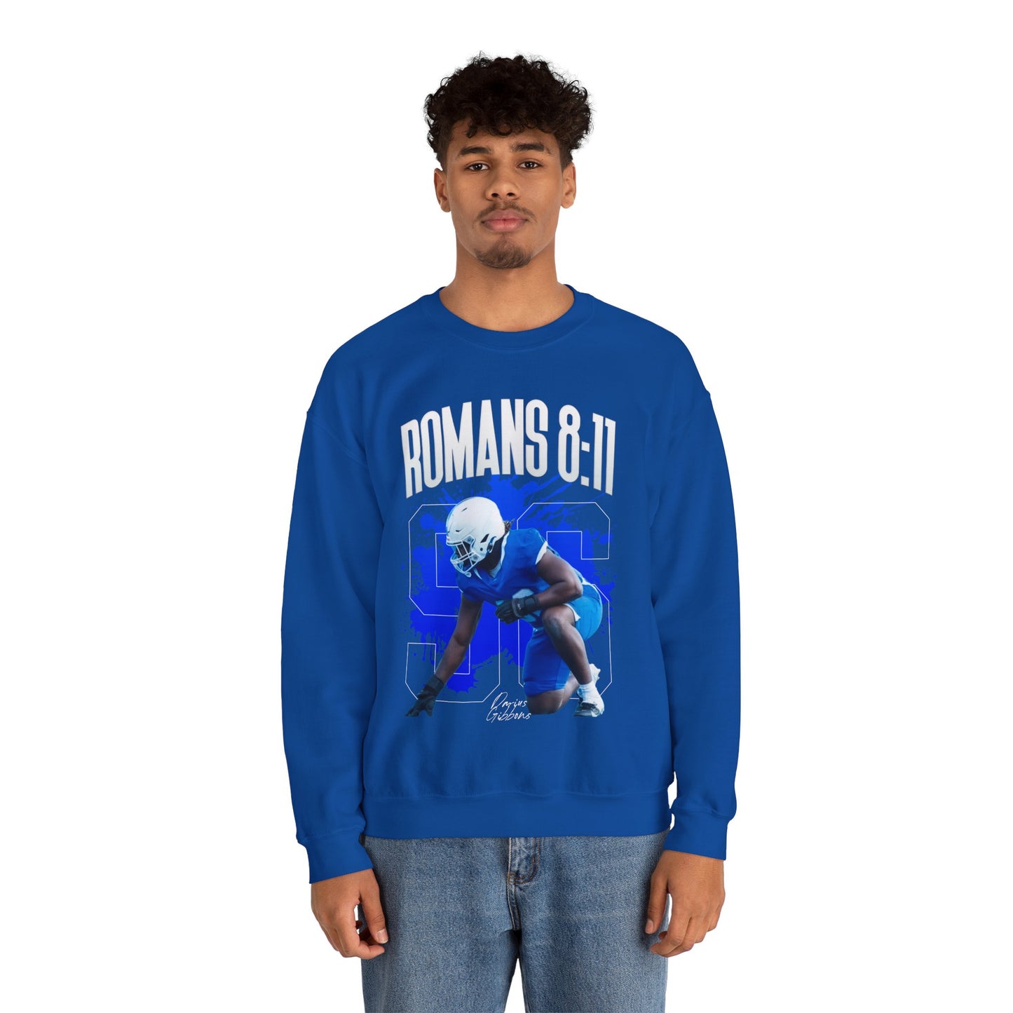 Darius Gibbons Featured Quote Crewneck Sweatshirt