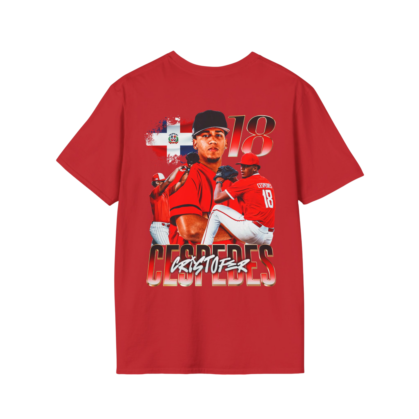 Cristofer Cespedes Soft-Style Badge Tee