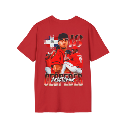 Cristofer Cespedes Soft-Style Badge Tee