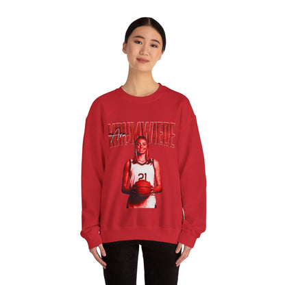 Ava Krumwiede Faded Glory Crewneck Sweatshirt