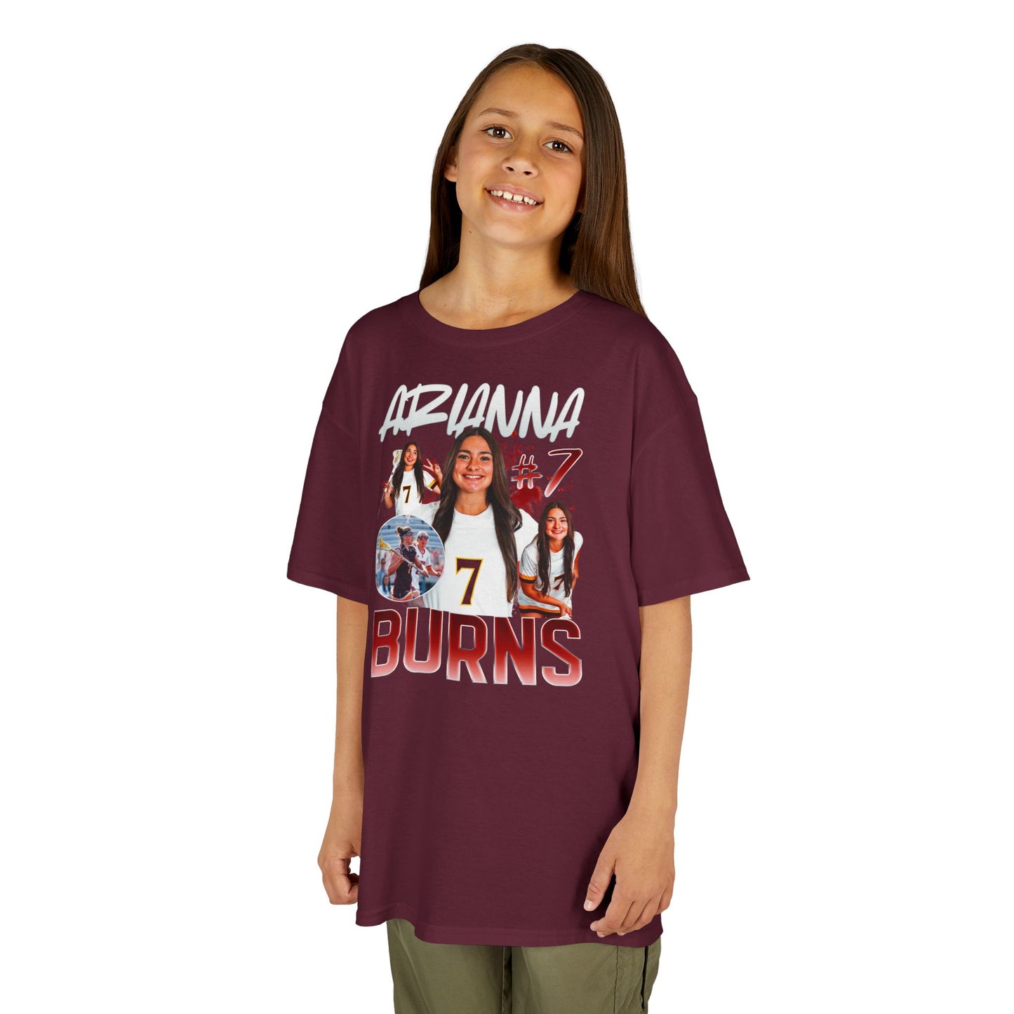 Arianna Burns White & Colored Combo Kids Tee