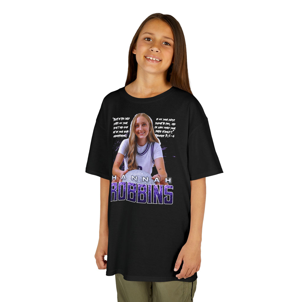 Hannah Robbins Featured Quote Kids Tee