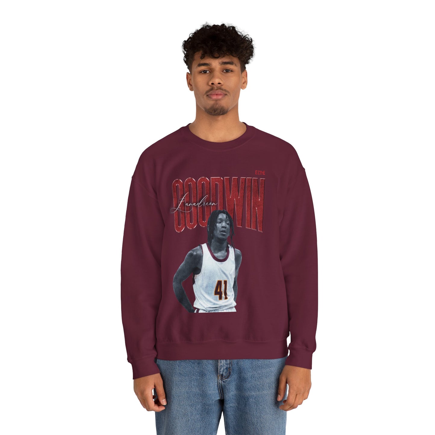 Lanadreon Goodwin Faded Glory Crewneck Sweatshirt