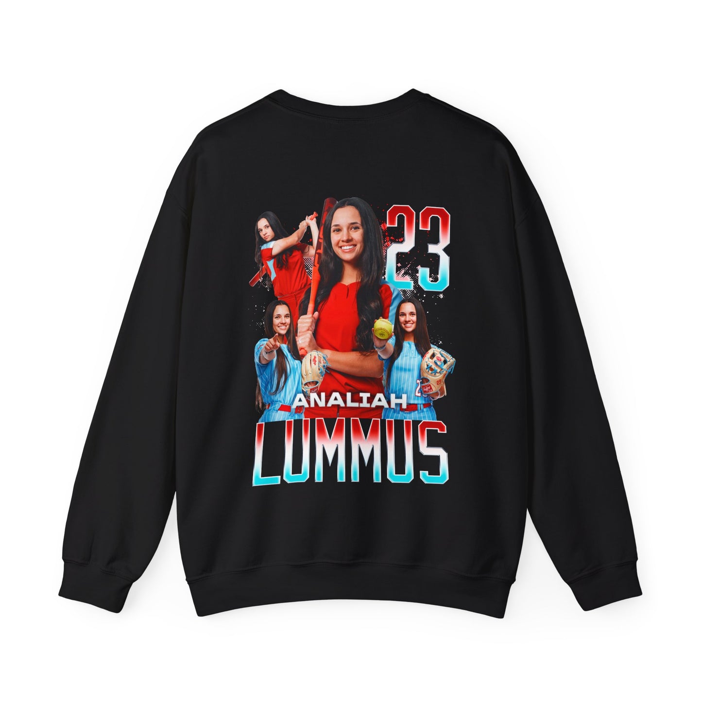 Analiah Lummus Logo Front & Back Crewneck