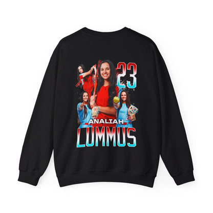 Analiah Lummus Logo Front & Back Crewneck