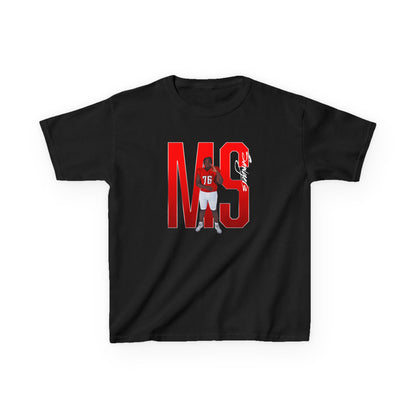 Myles Sawyers Player Icon Initials Kids Tee