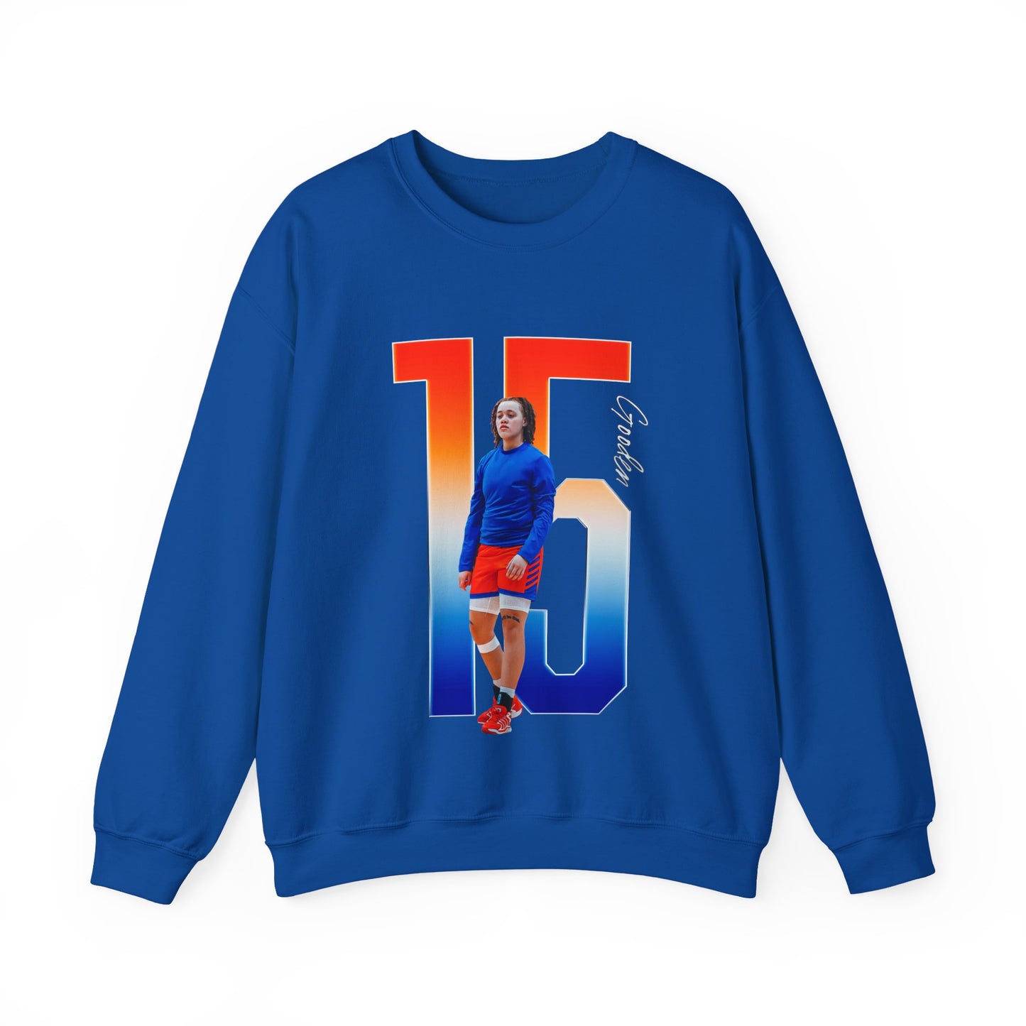 Tajenae Gooden Player Icon Number Crewneck Sweatshirt