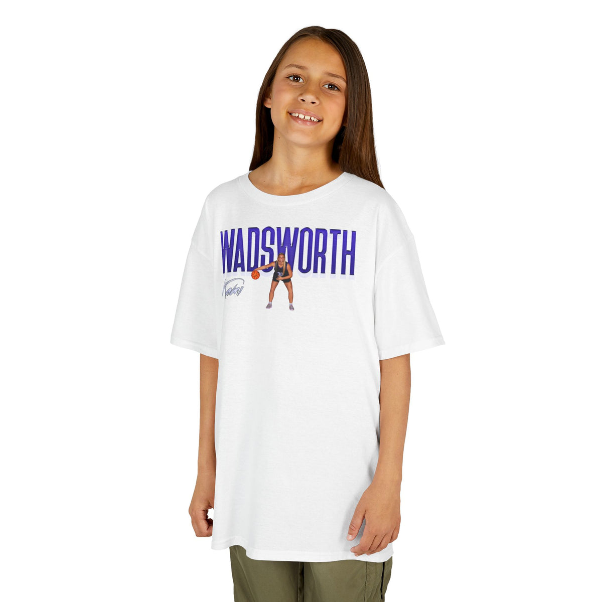 Kami Wadsworth Big Last Name Kids Tee
