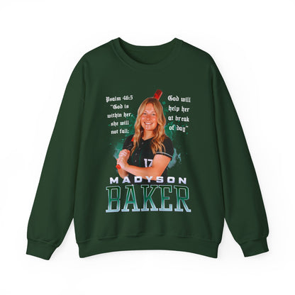 Madyson Baker Featured Quote Crewneck Sweatshirt