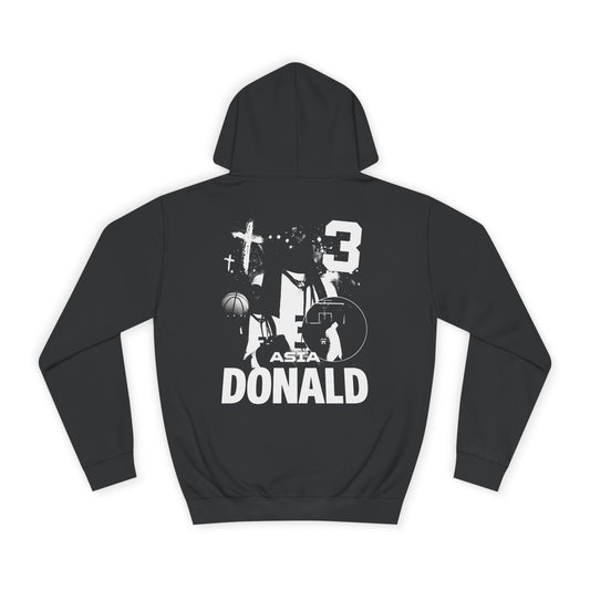Asia Donald Vintage Blackout Premium Hoodie