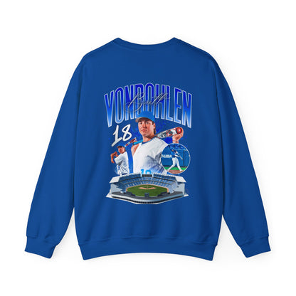 Brett Vondohlen Logo Front & Back Crewneck