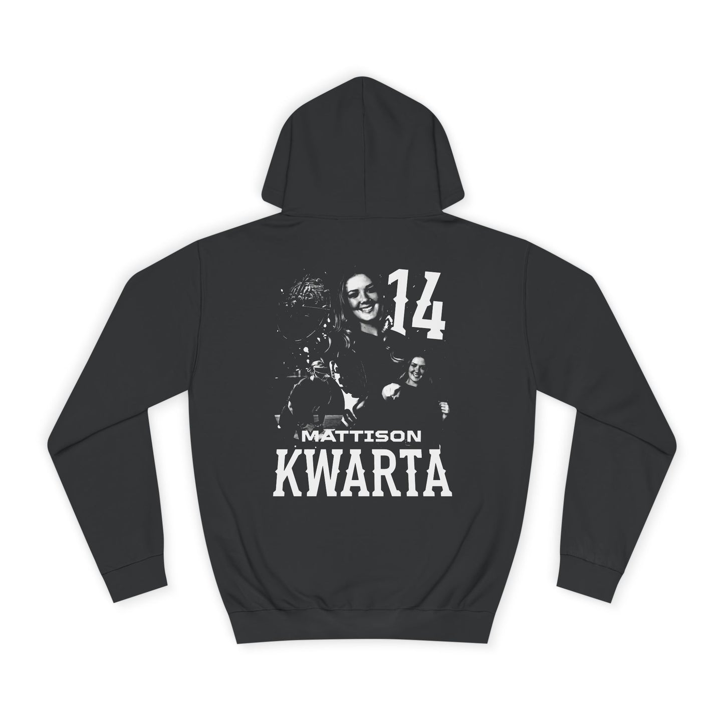 Mattison Kwarta Vintage Blackout Premium Hoodie
