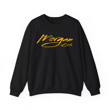 Morgan Bjella Cursive Crewneck Sweatshirt