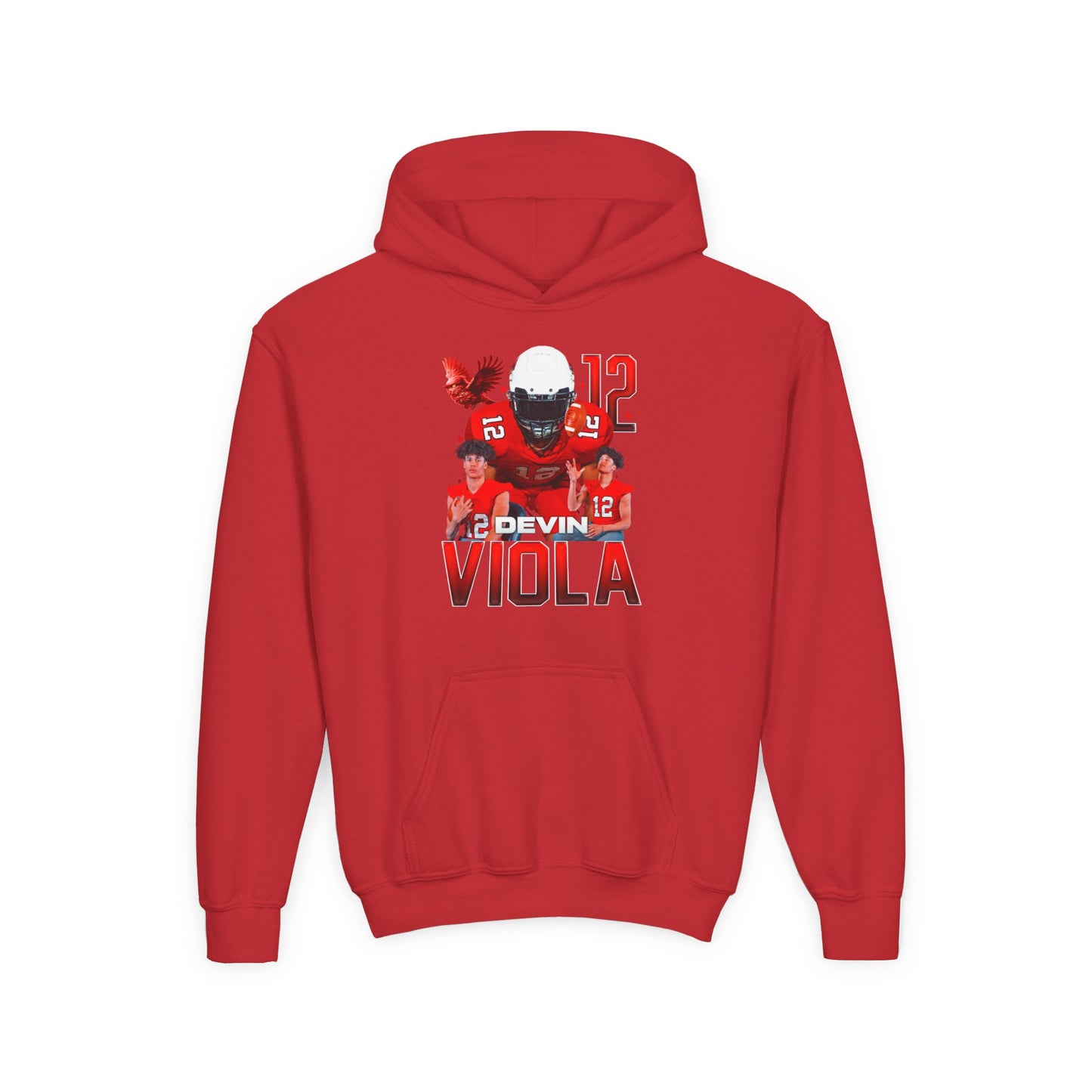 Devin Viola Kids Hoodie
