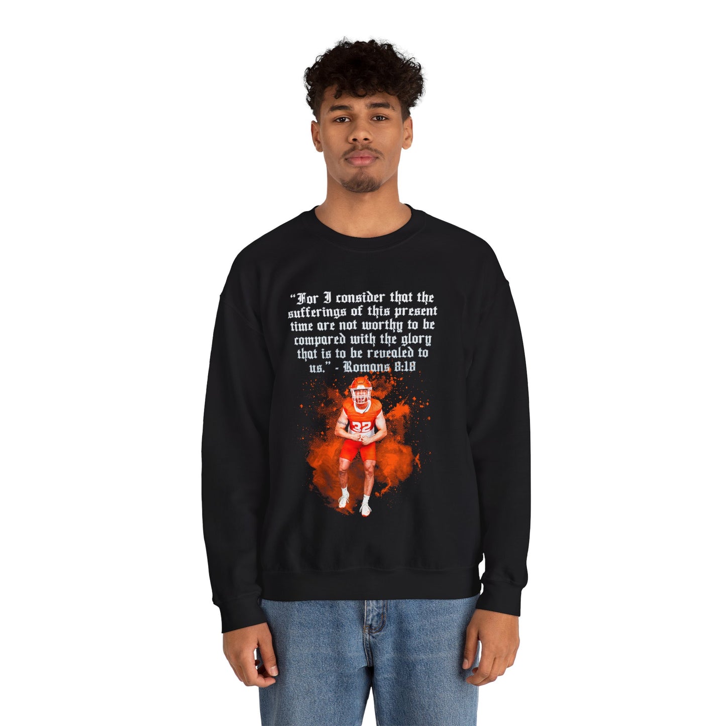 Kade Houston Featured Quote Crewneck Sweatshirt