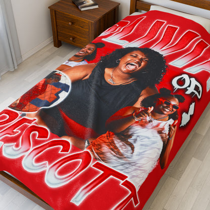 Olivia Prescott 60"-80" Plush Blanket