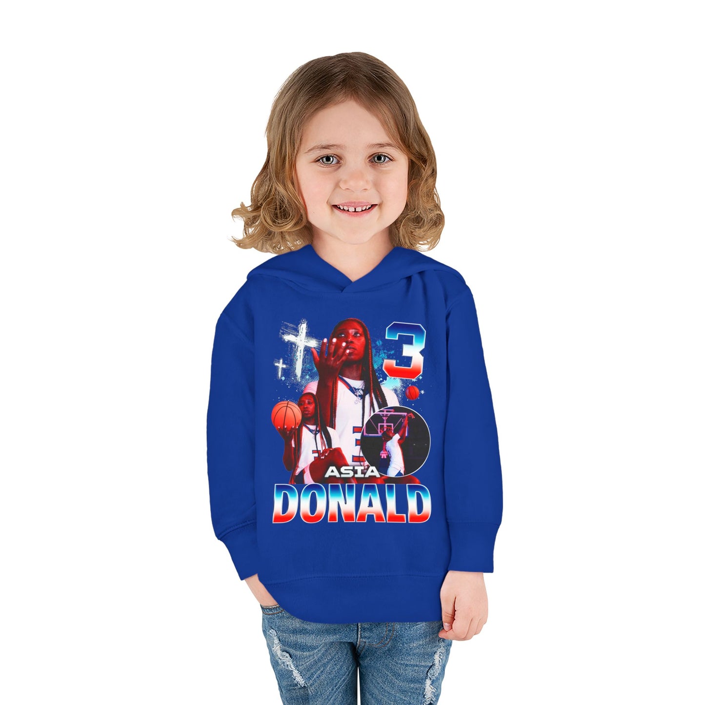 Asia Donald Toddler Pullover Hoodie