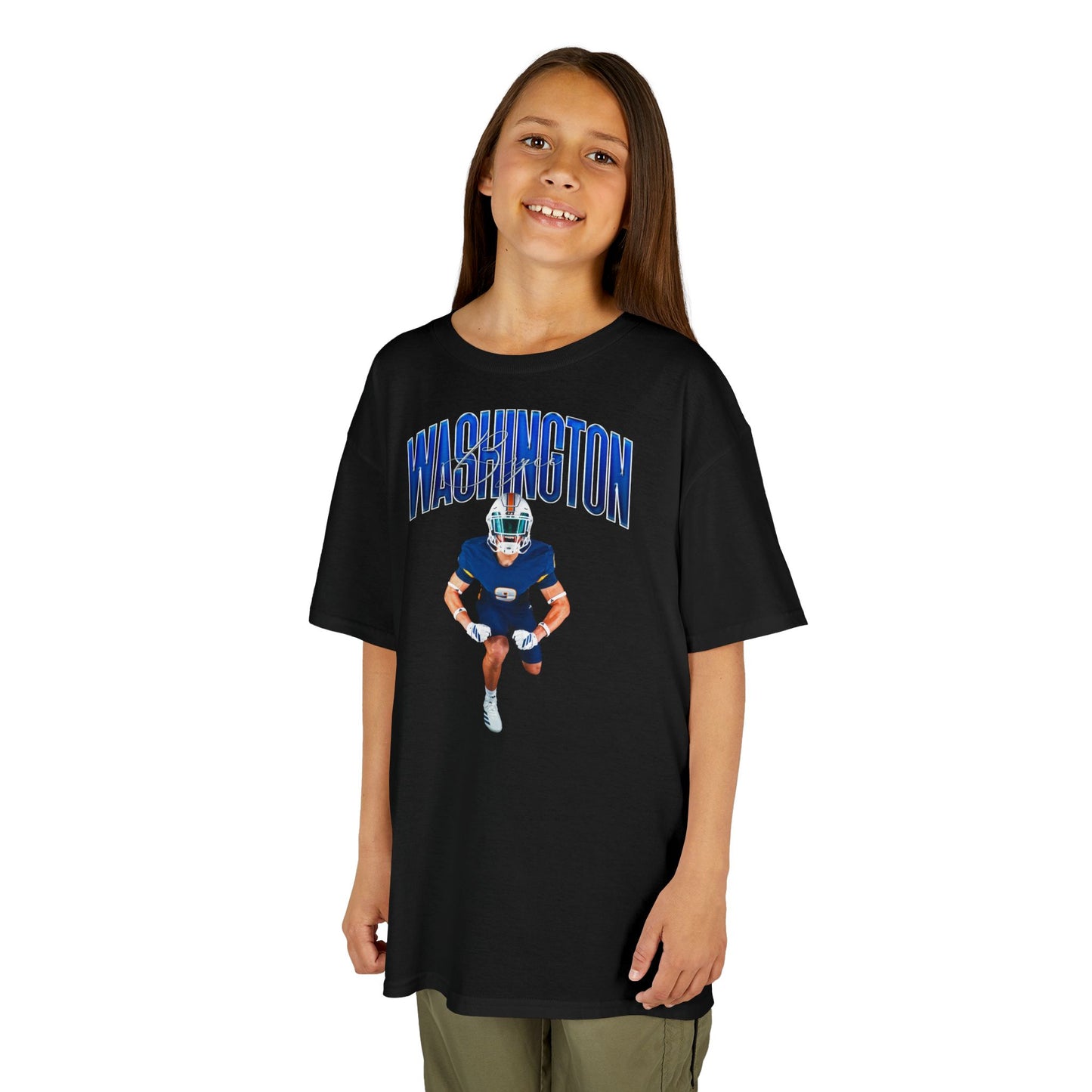 Bryce Washington Curved Combo Colored Kids Tee