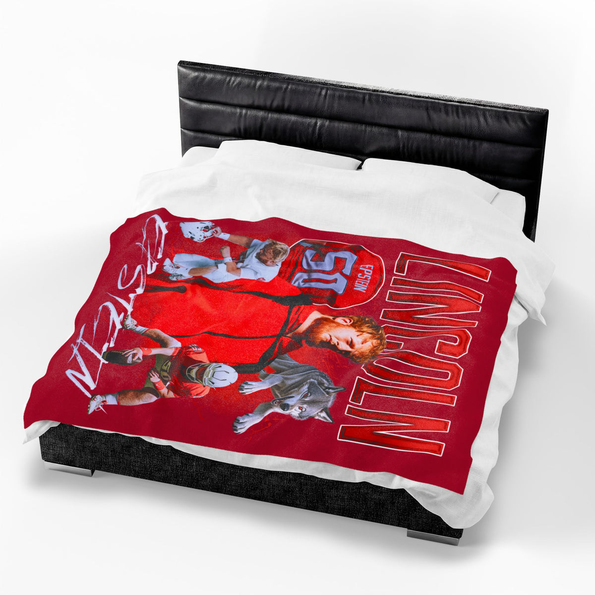 Lincoln Epstein 60"-80" Plush Blanket