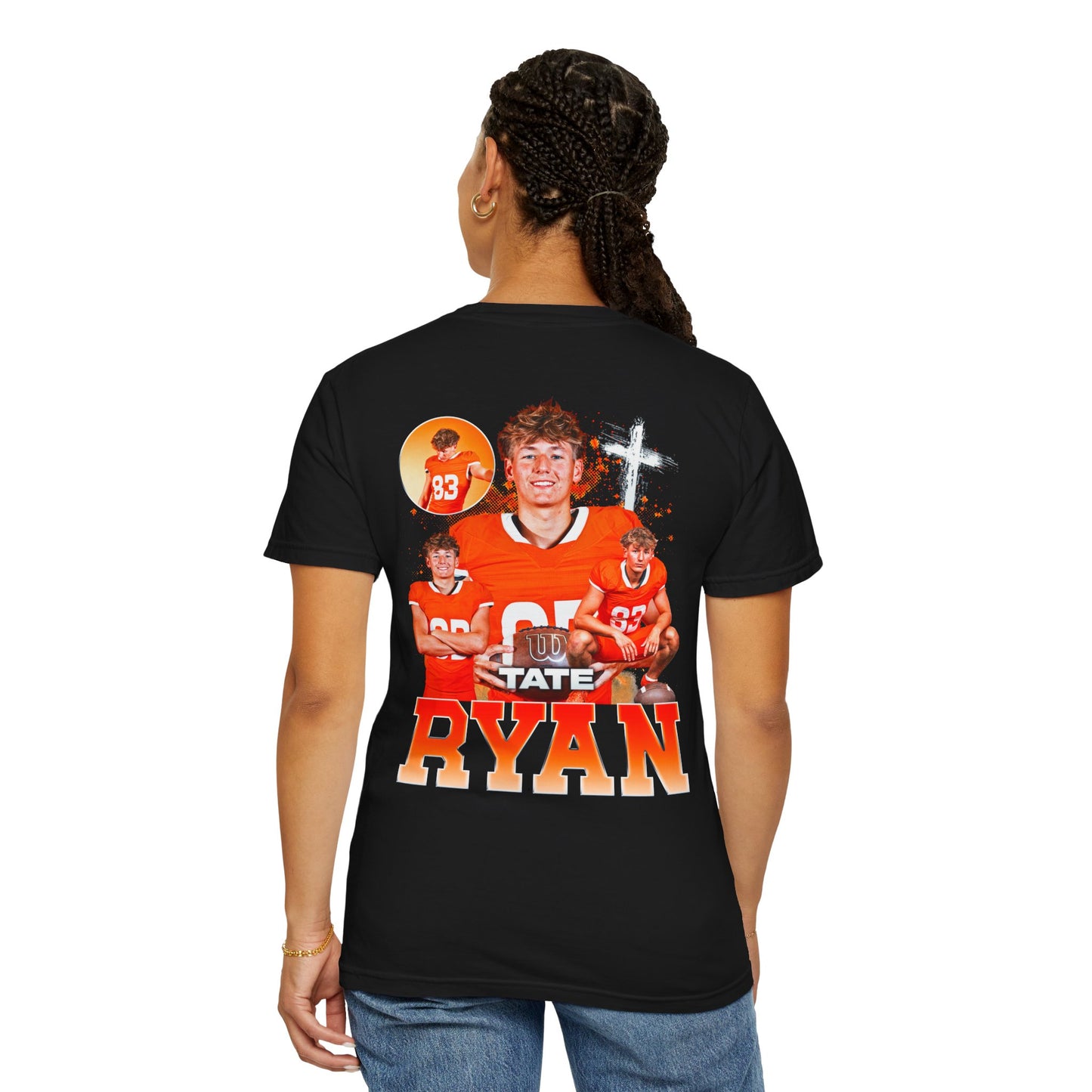 Tate Ryan Logo Front & Back Premium Tee